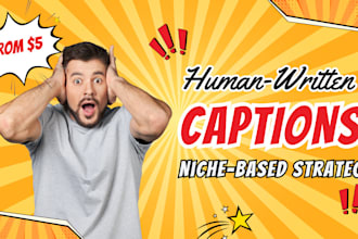 write high converting instagram captions with authentic tone