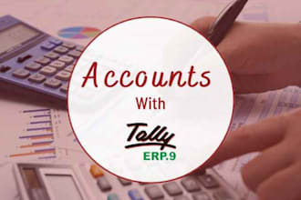 do professional accounting and bookkeeping in tally erp or prime