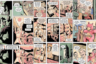 create stunning 2d graphic novel art with pro visual story telling