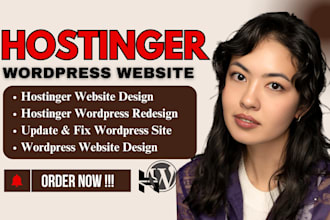 build hostinger website design hostinger redesign hostinger wordpress website