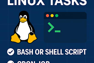 automate linux server tasks using bash and cron