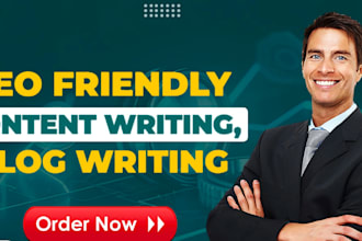 do SEO article writing, blog post writing and content writing