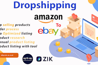manage ebay store,amazon to ebay dropshipping expert,ebay listing VA,top selling