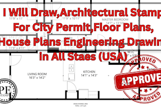 do architectural USA pe stamp civil engineering stamp for city permit structural