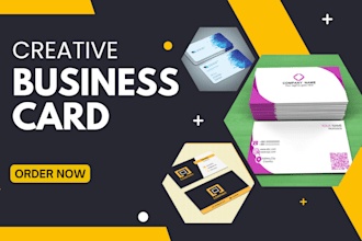 make professional minimalist business card design create envelop and letterhead