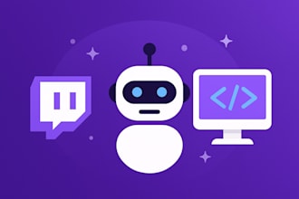 build custom web app, overlay, or bot