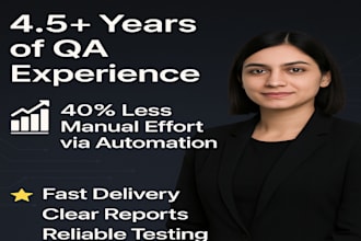 test your website or app manually and with automation