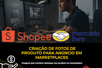 vou criar ou editar suas imagem para mercado livre ou shopee