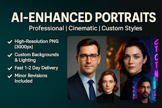 create a professional photoshoot headshot, artistic portrait, ai fashion model