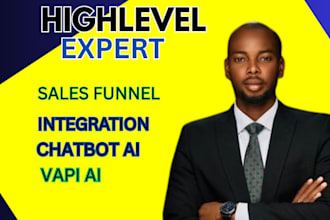 build gohighlevel sales funnel clone highlevel vapi ai integration