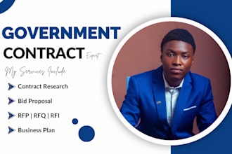 write bid proposal to respond to rfp, rfq, tender, business plan, grant proposal
