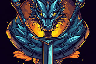 design unique 3d medieval, fantasy, rpg, mmorpg game