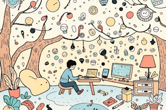 create doodle illustration for any project