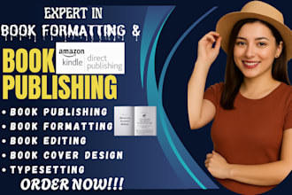 kindle book publishing, amazon book publishing, typesetting