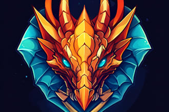 design a fantasy  logo dnd image for you