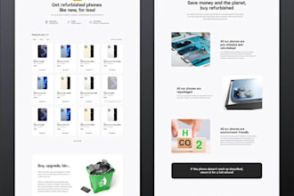 design phone store dealer website accessories, gadget store website phone repair