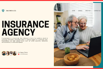 design a professional life insurance website that builds trust and convert