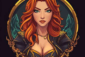 design medieval, fantasy, rpg gaming logo