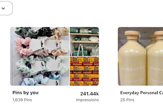 manage a pinterest board with daily brand focused pins