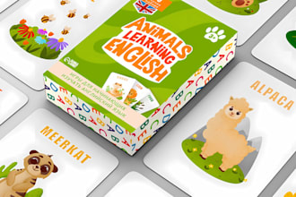 design printable kids educational card games flashcards learning memory cards