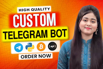 build a custom telegram bot