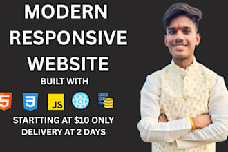 create a stunning personal or developer portfolio with HTML, CSS, js