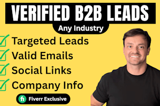 deliver b2b leads with valid emails