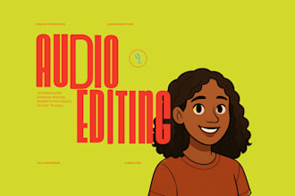 edit your podcast, audiobook or audio projects