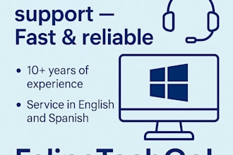 remote PC support and software troubleshooting fast and and reliable