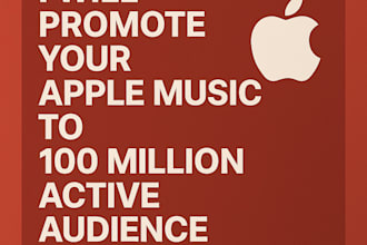 promote your apple music to 100 million active audience