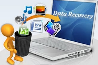 recover deleted files from windows, mac, servers hdd,ssd,usb