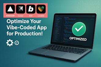 review, fix, and optimize your ai generated vibe coded app for production