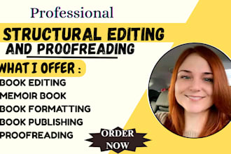 be self help ebook writer book editor proofread fiction or non fiction ebook