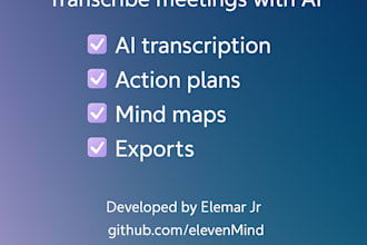 convert your zoom meeting audio into tasks, mind maps and action plan using ai