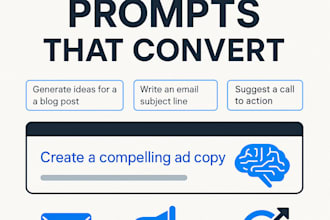 create custom chatgpt prompts for any purpose