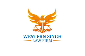 design attorney, firm financial, law firm logo for your website or UI