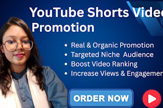 do organic your youtube  shorts promotion