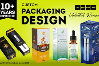 do custom packaging design and mailer box design