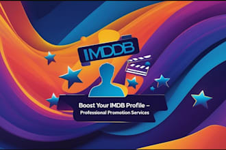 do imdb page promotion and improve starmeter rank