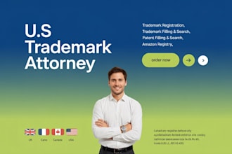 be your licensed patent, USA, trademark registration attorney, uspto