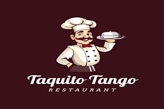 create amazing and stunning logo for your restaurant