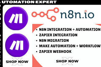 automate business using make com, n8n and airtable