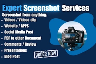 take high quality screenshot from websites videos pdfs and other digital sources