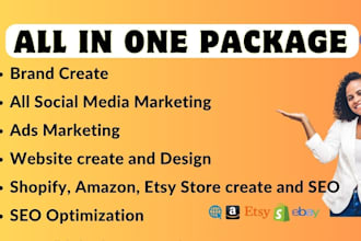 manage social media, SEO, and ads to grow your brand