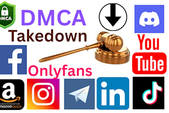 send takedown notice to remove copyright,fb,ig,tg,onlyfans, mugshots articles