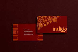 design custom business cards for your brand or company