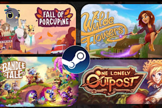 do steam capsule artwork, logo design, art poster, dnd concept art, cover art