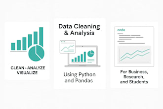 clean, analyze, and visualize data using python and pandas