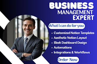 design notion template for business notion crm expert automation custom notion