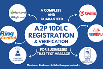 do a2p 10dlc registration and toll free verification for SMS delivery